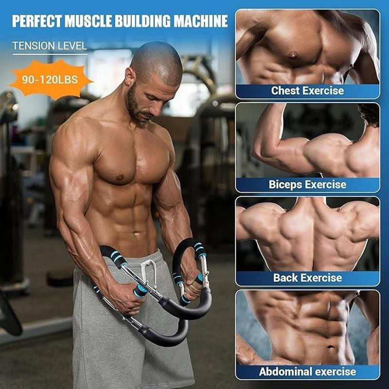 Mr Sculpt Gorilla Bar 90-120Lb, Adjustable Twister Arm Trainer for Chest Work...