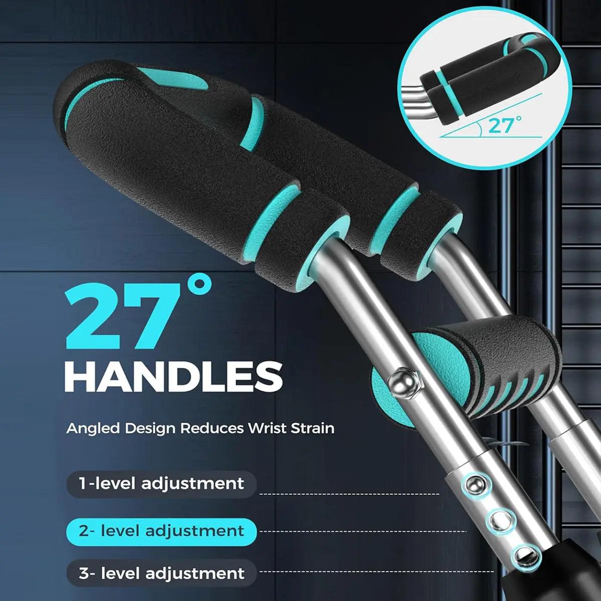 Adjustable Power Twister Bar Arm Trainer, Chest & Arm Strength Training Equipment for Men, Portable Upper Body Workout Tool for Home Gym Fitness Tiktokshopspringglowup