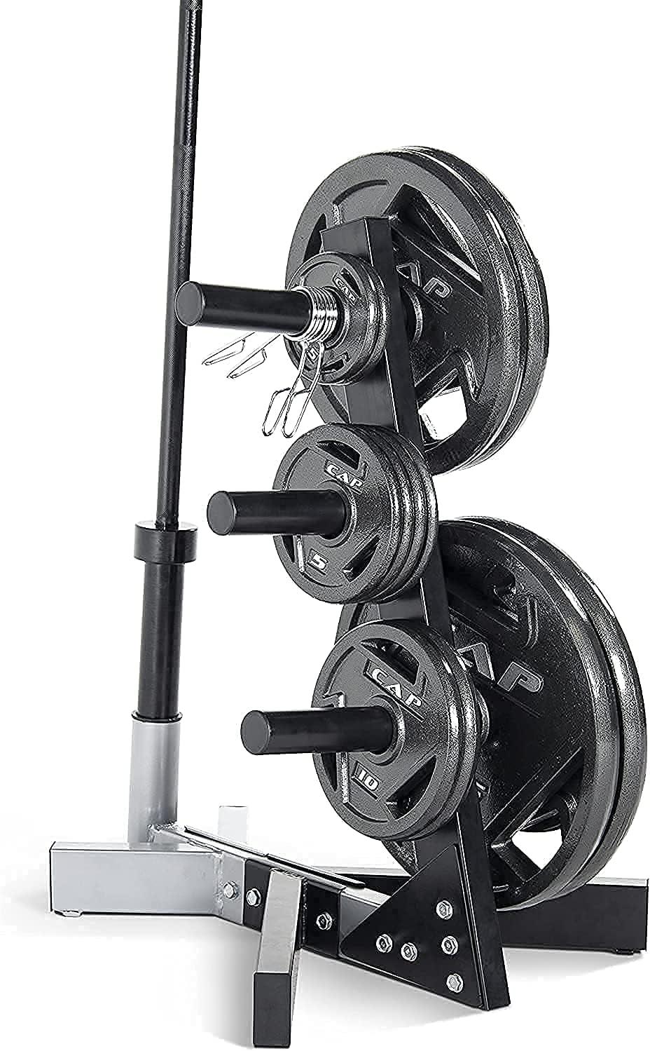 Cast Iron 2-Inch Olympic Grip Plate for Strength Training, Muscle Toning, Weight Loss & Crossfit - Multiple Choices Available