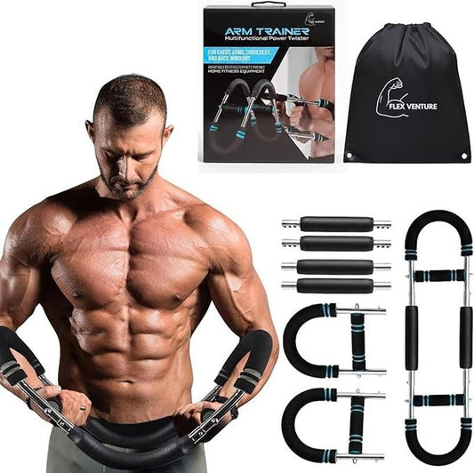 Mr Sculpt Gorilla Bar 90-120Lb, Adjustable Twister Arm Trainer for Chest Work...
