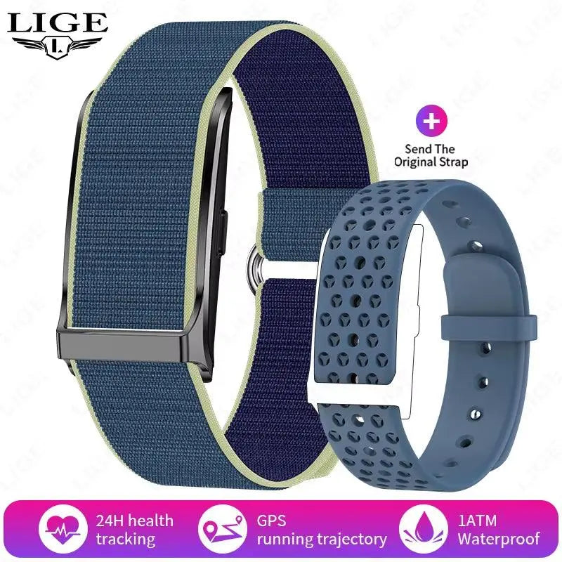 Health Smart Bracelet for Couples Heart Rate Monitor Activity Fitness Tracker Men Women Band Sports Waterproof Smart Watch