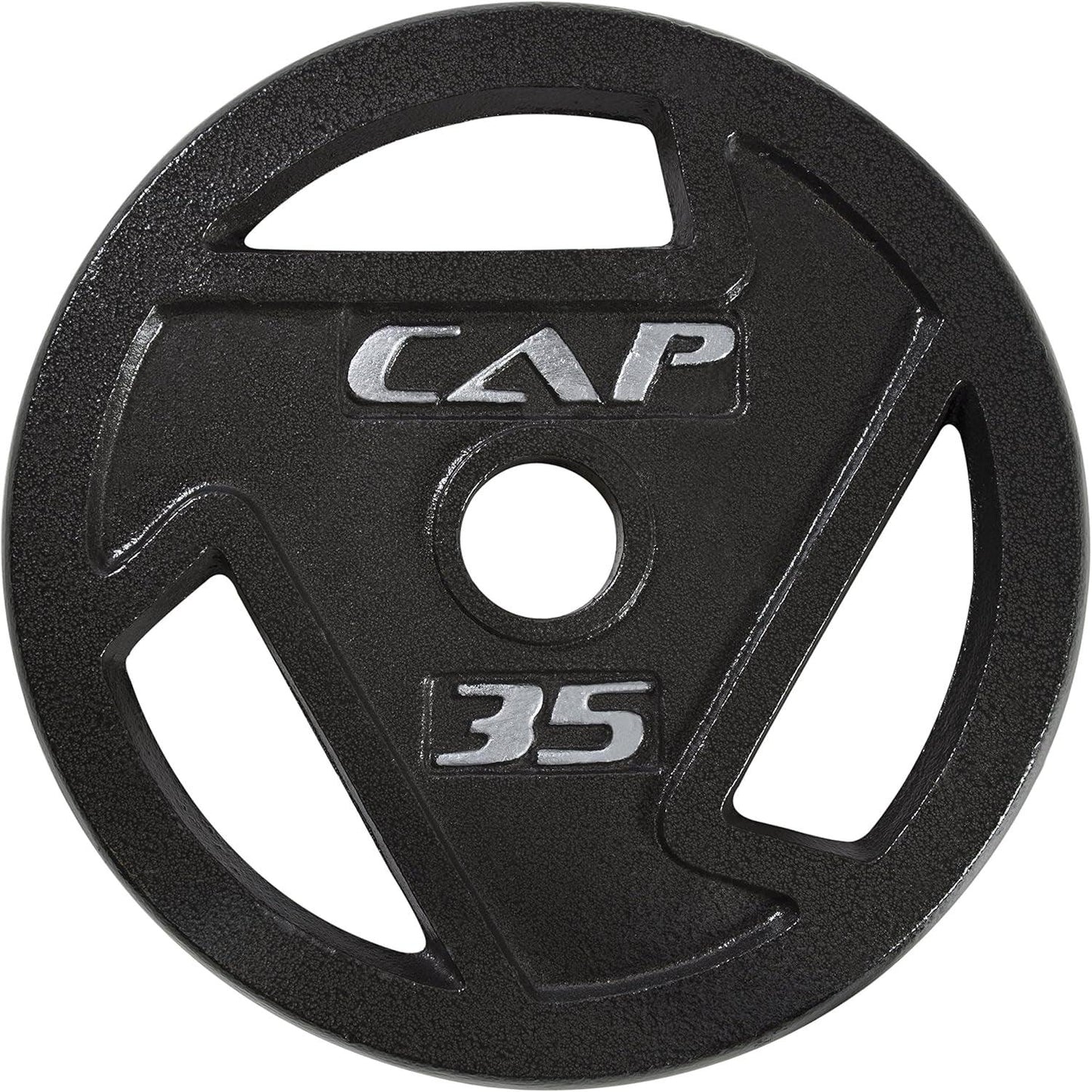 Cast Iron 2-Inch Olympic Grip Plate for Strength Training, Muscle Toning, Weight Loss & Crossfit - Multiple Choices Available